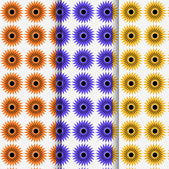 A pattern is an arrangement of lines or shapes, especially a design in which the same shape is repeated at regular intervals over a surface.