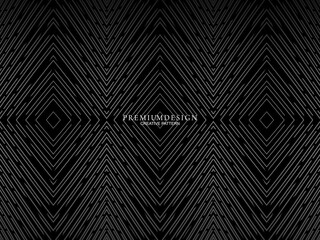 Gray line on black. Minimalist design. Cover design templates, business flyer layouts, wallpapers, etc.