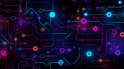 Obraz premium Generative ai embossed mesh representing internet connections in cloud computing
