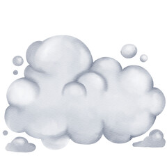 Cloud watercolor 