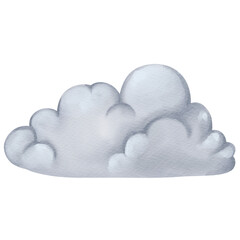 Cloud watercolor 