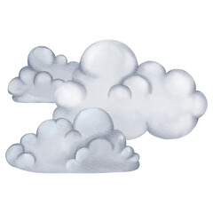 Cloud watercolor 