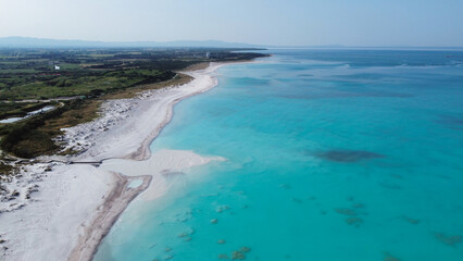 Spiagge bianche - Toscana - Italy - Drone vue aérienne