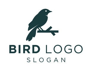 Logo about Bird on a white background. created using the CorelDraw application.