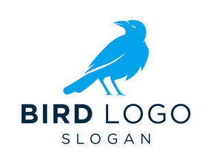 Logo about Bird on a white background. created using the CorelDraw application.