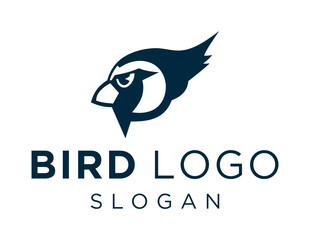 Logo about Bird on a white background. created using the CorelDraw application.