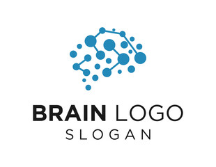 Logo about Brain on a white background. created using the CorelDraw application.