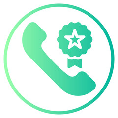 phone call gradient icon