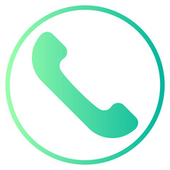 phone gradient icon