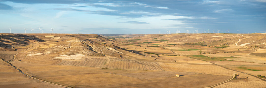 Panoramic View of the Meseta, Spain