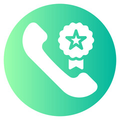 phone call gradient icon
