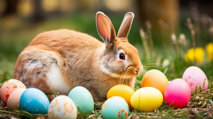 Hop into Happiness: Celebrating Easter with the Enchantment of Spring, generative AI
