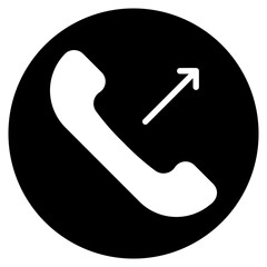 call glyph icon