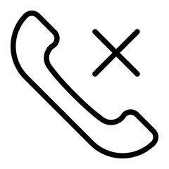 no calling line icon