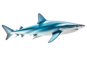 Obraz premium shark on transparent background (PNG). Generative AI.