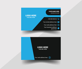 Creative business card design template