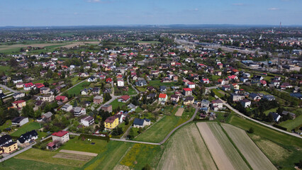 Oświęcim, panorama miasta