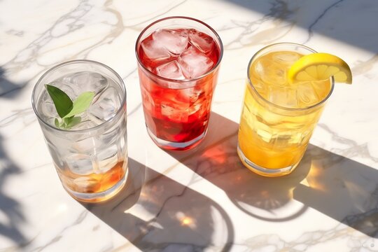 Refreshing Summer Sips: Vibrant Cocktail Collection.
