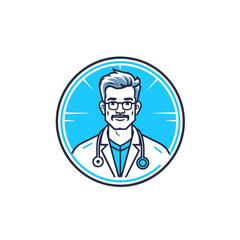 Healthcare Hero: Doctor Logo Vector Design for Medical Professionals and Clinics