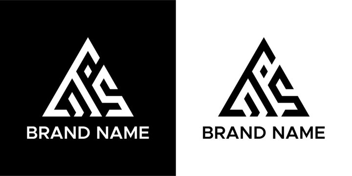 logo jps abstrak triangle