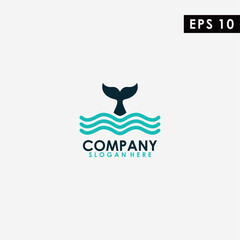 Fish Logo Design Modern Vector Template. Fish Logo. Vector Illustration