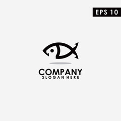 Fish Logo Design Modern Vector Template. Fish Logo. Vector Illustration