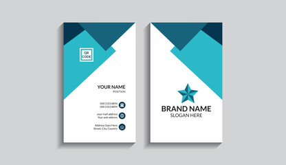 modern business card design template