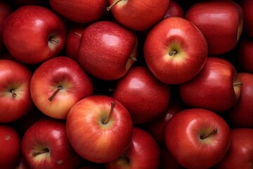 Apples as background. Generative AI