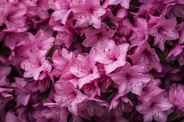 Azaleas as texture. Generative AI