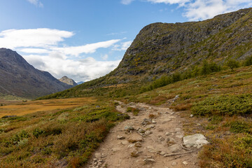 Fototapeta na wymiar Wanderung Knutshøe - Jotunheimen Norwegen 2