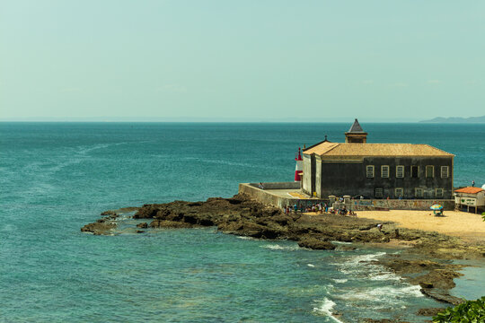 farol de humaita (humaita's lighthouse) at afternoon