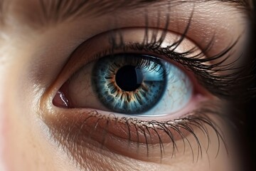Obraz premium close up of a female eye