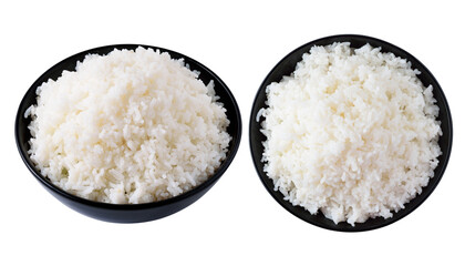 Rice in a bowl transparent png