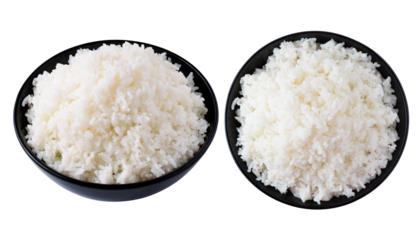 Rice in a bowl transparent png
