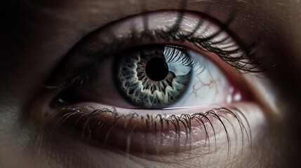 Fototapeta premium eye of the person with a background