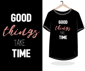 T-shirt design vector template