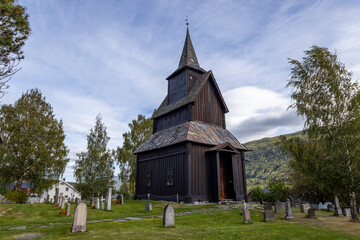 Fototapeta na wymiar Torpo Stabkirche - Norwegen 11
