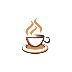 coffee cup icon design vector template