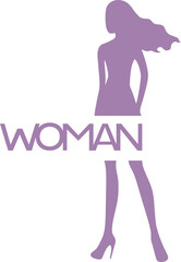 Woman symbol design