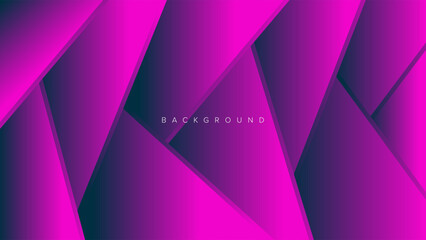 Abstract background banner gradient color design vector