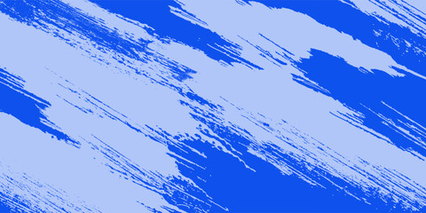 Abstract Blue Diagonal Line Grunge Texture In White Background