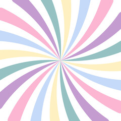 Scatter pastel colors in retro style, pink, purple, green, yellow, blue, retro style 