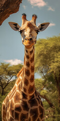 Giraffe, generative ai 