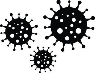 Corona virus vector - obrazy, fototapety, plakaty