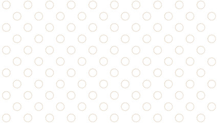 Fototapeta na wymiar White seamless pattern with beige circles