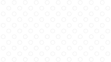 White seamless pattern with grey circles