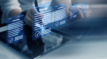 Digital signature is  future of technology.Document Management System and online documentation.Concept of electronic signature. 
