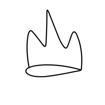 recommend clip art: Crown doodle