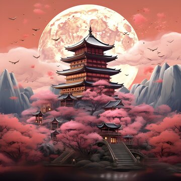 Sakura Moon