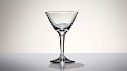 Empty Cocktail Glass